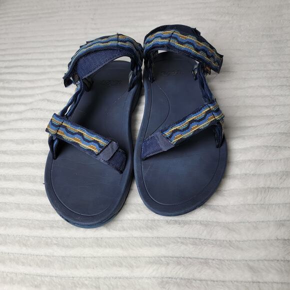 Teva Men’s Blue Sport Sandals Size 5 Strappy Outdoor Hiking Trail Water Gorpcore - Picture 1 of 12